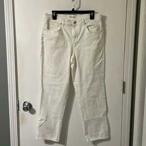 Style & Co white cropped jeans NWOT size 8
